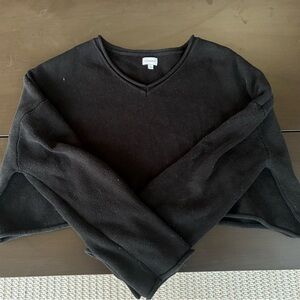 LA Hearts black cropped sweater